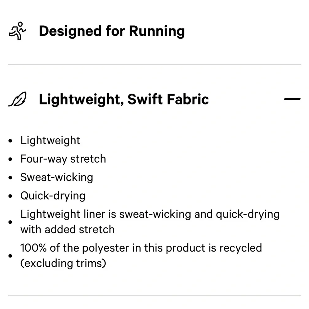 Lululemon Shake It Out High-Rise Running Short 2.5" - Pool Party - Picture 5 of 8